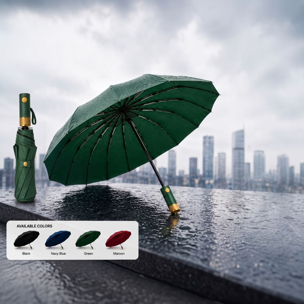 Automatic 16 Ribs Umbrella